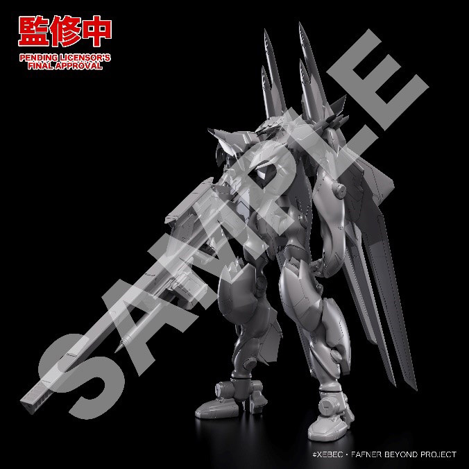 プラモデルシリーズ【MODEROID（モデロイド）】より「ファフナー・マークジーベン改 アズライール」商品化決定！さらに原型モデルの展示も！｜「蒼穹の ファフナー」シリーズ20周年特設サイト